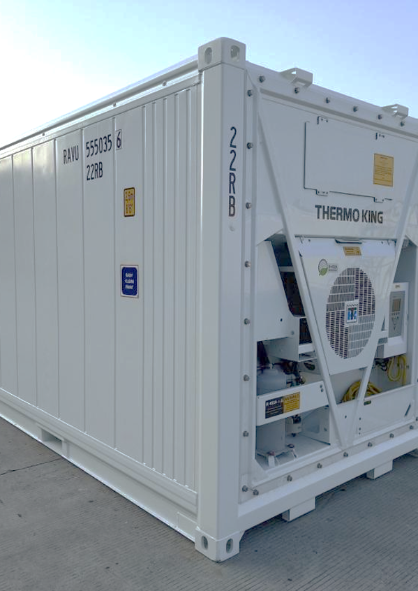 Temperature-controlled reefer container